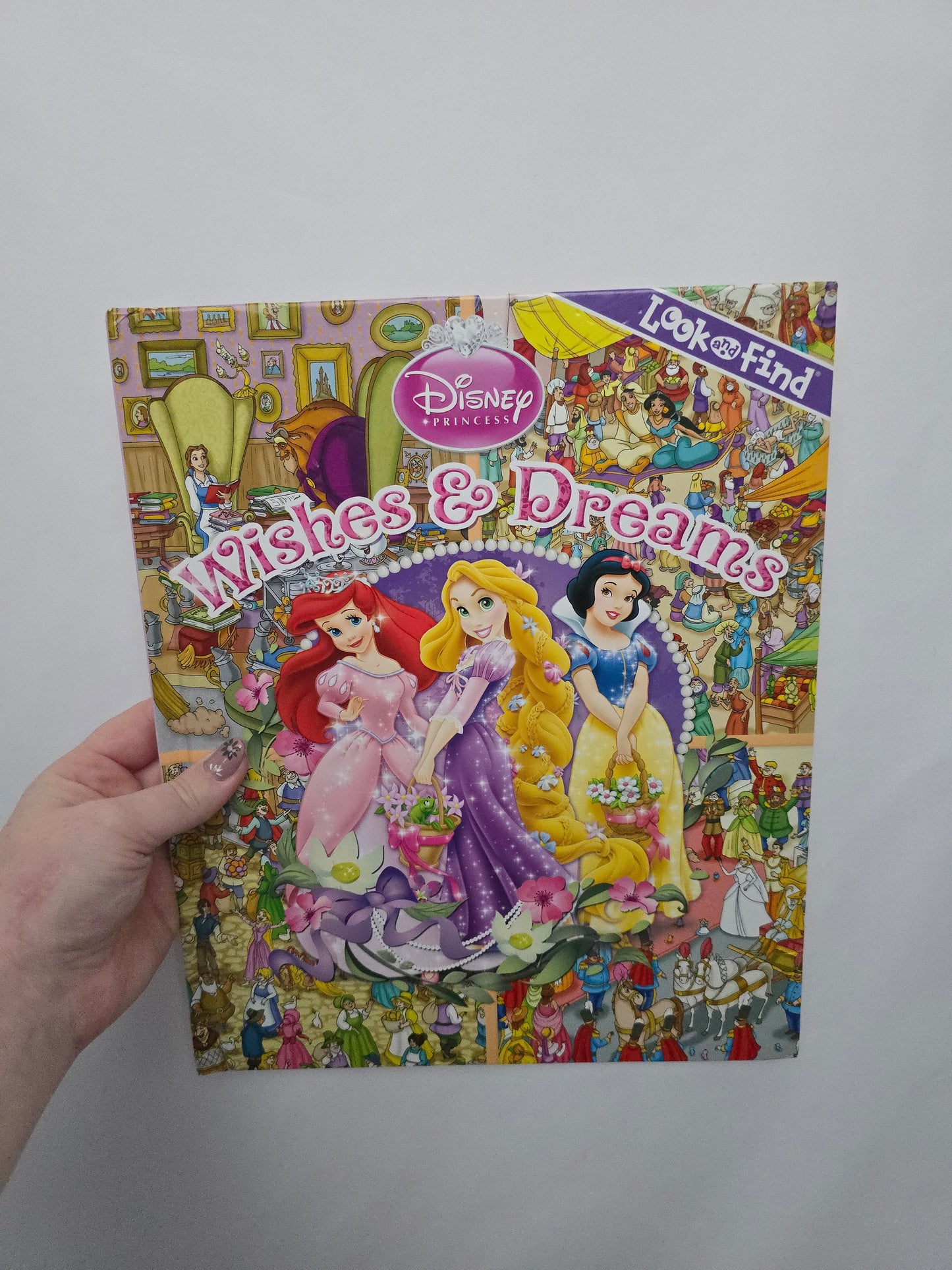 Disney Wishes & Dreams Look & Find • Hardcover Book