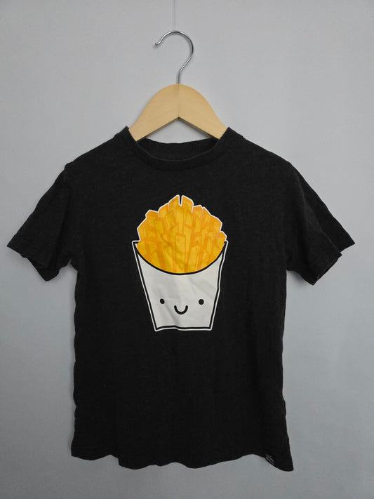 Whistle & Flute French Fries Tee • 5-6 years