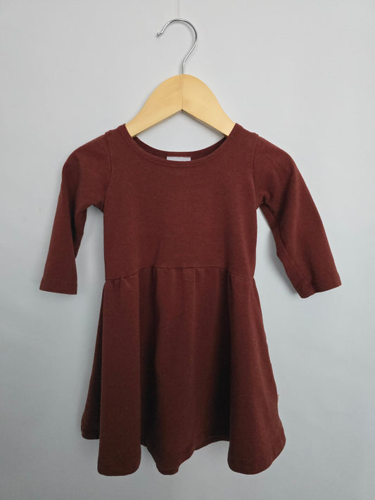 Jax & Lennon Redwood Twirl Dress • 18-24 months