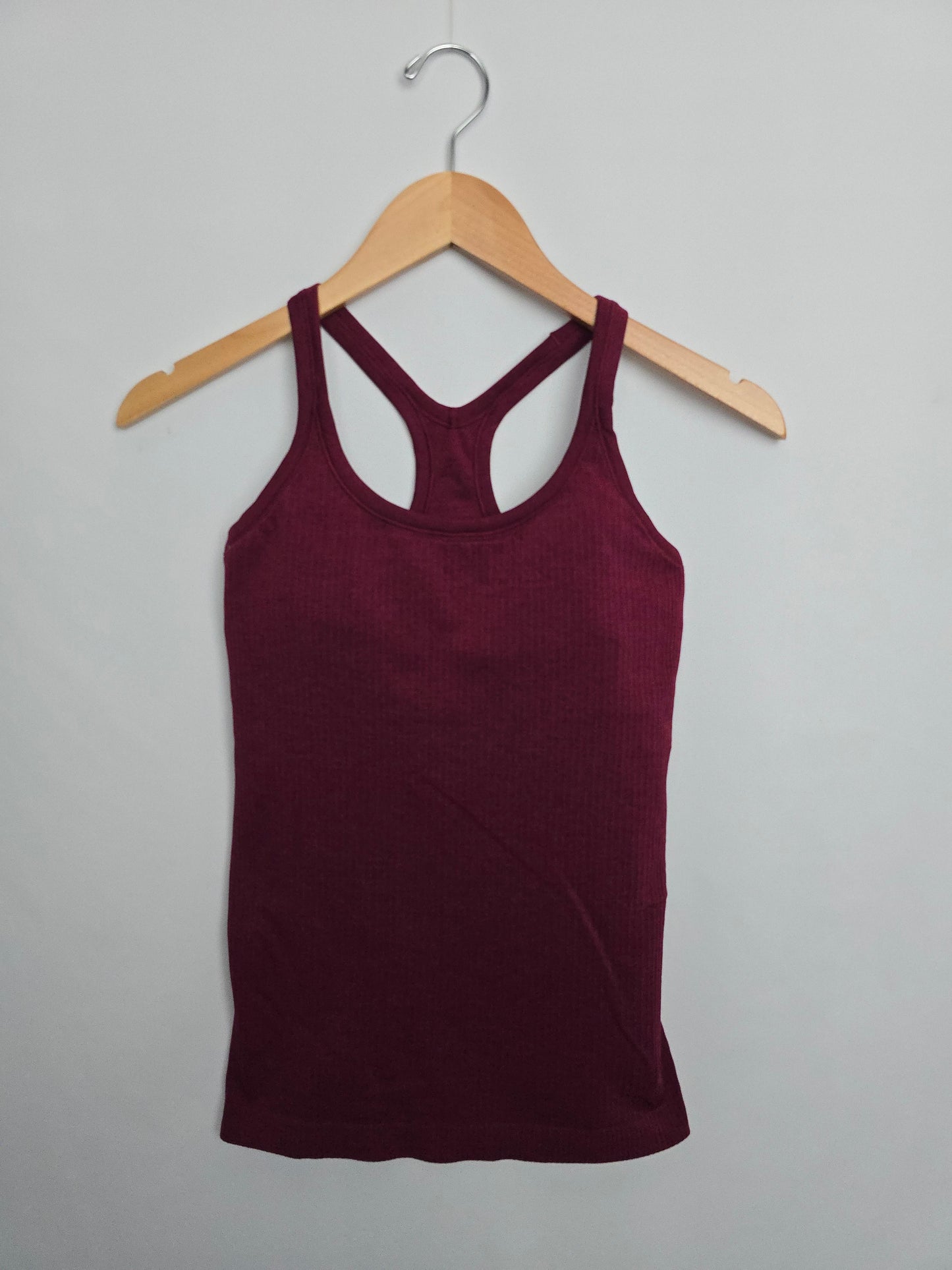 Lululemon Wine Ebb To Street Tank • 6 Medium