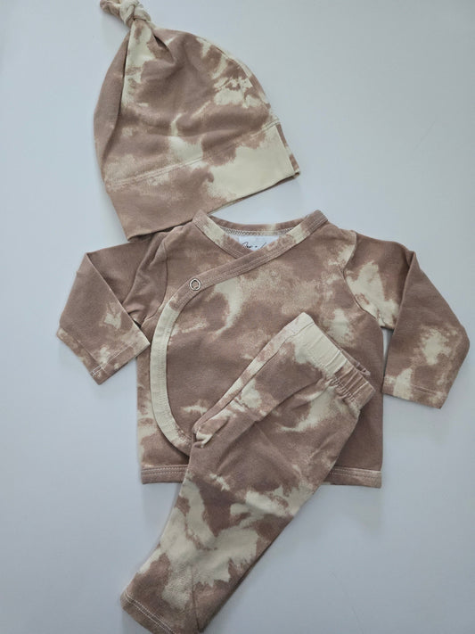 Jax & Lennon Tie Dye 3 Piece Outfit • Newborn