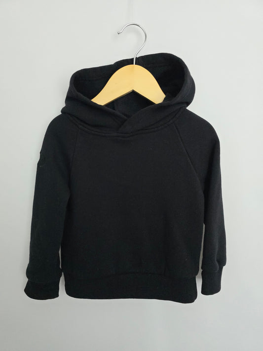 Little Rowe Black Hoodie • 2T