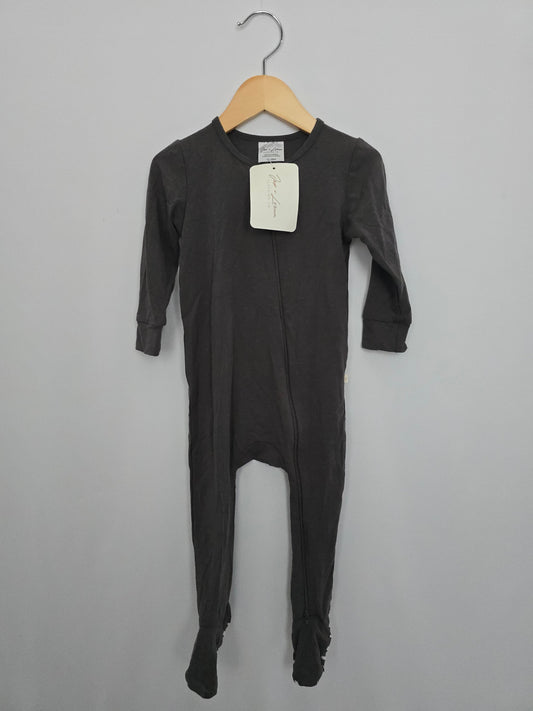 NEW Jax & Lennon Graphite Footed Sleeper • 12-18 months
