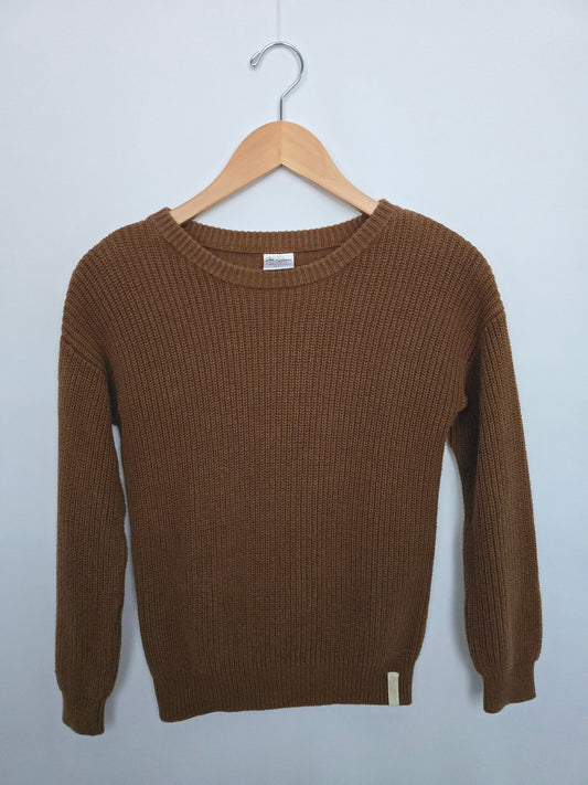 Jax & Lennon Chestnut Knit Sweater • 8-9 years