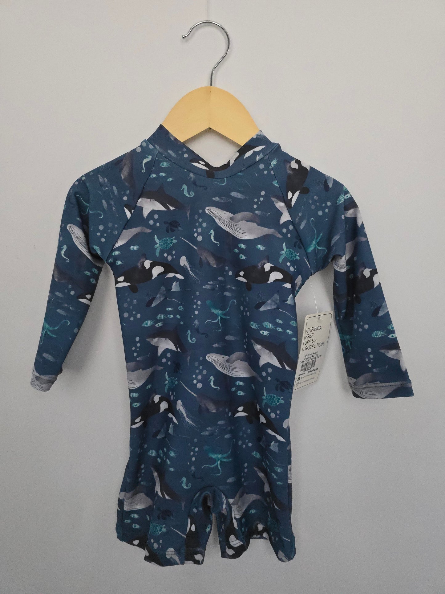 NEW Current Tyed Whales Sunsuit • 12 months