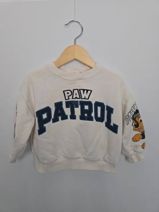 PLAY Zara Paw Patrol Crewneck • 1-2 years