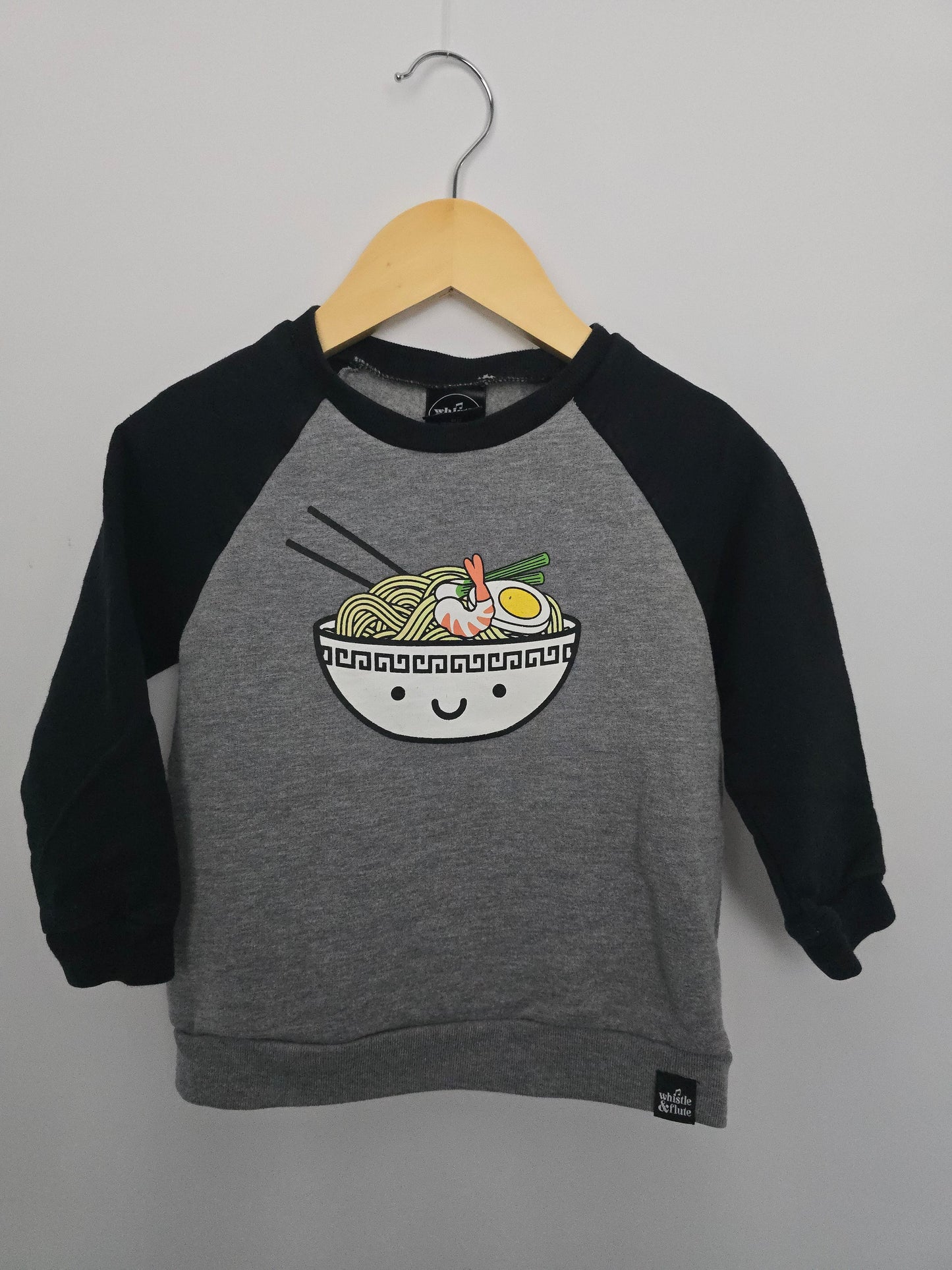 Whistle & Flute Ramen Crewneck • 1-2 years