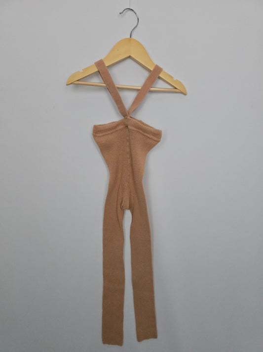 Silly Silas Honey Suspender Tights • 3-4 years