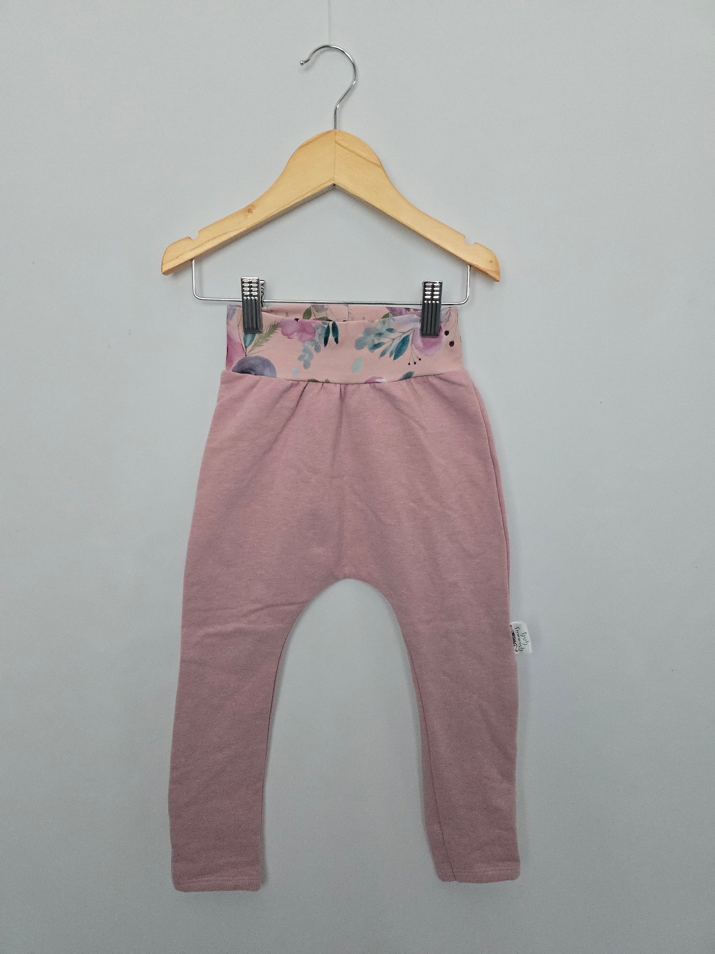 Grammies Girls Pink/Floral Harems • 3T