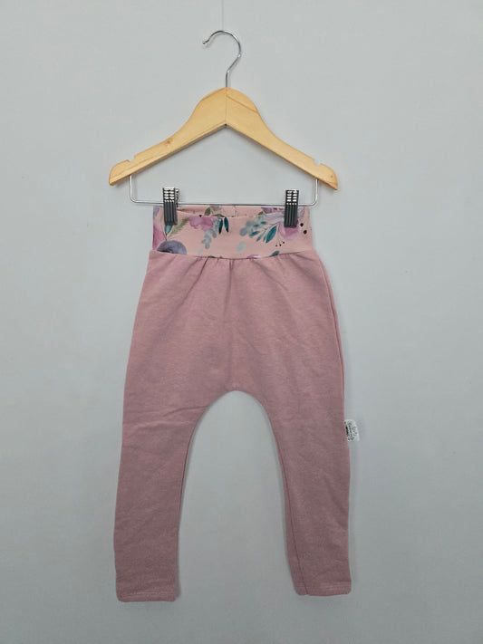 Grammies Girls Pink/Floral Harems • 3T