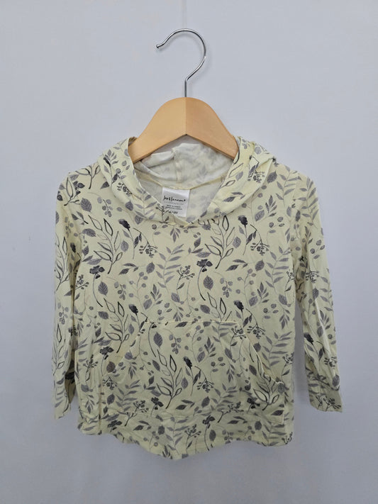 NEW Jax & Lennon Fleur Bamboo Hoodie • 12-18 months