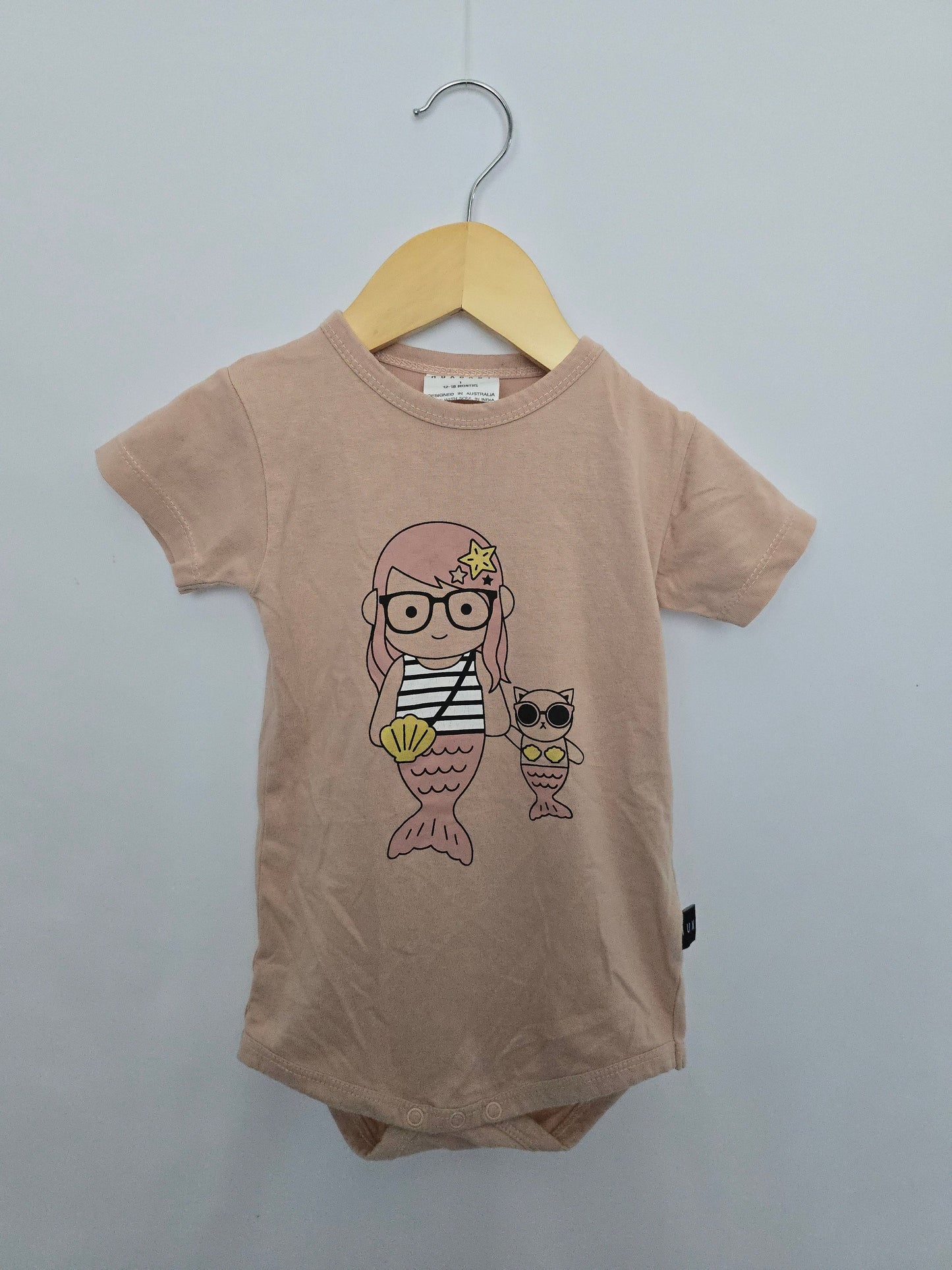 Huxbaby Mermaid Bodysuit • 12-18 months