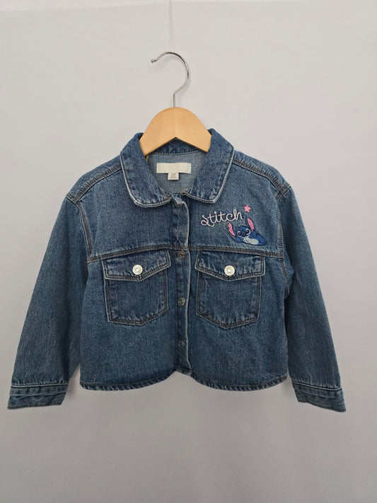 Zara Stitch Denim Jacket • 4 years
