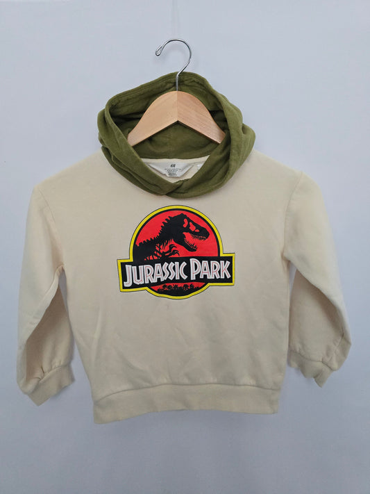 H&M Jurassic Park Hoodie • 4-6 years