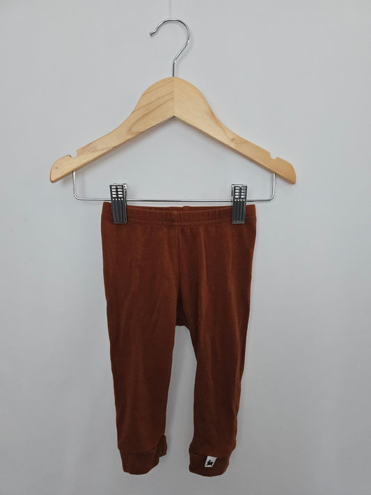 Little & Lively Rust Leggings • 3-6 months