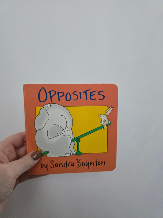 Opposites • Board book