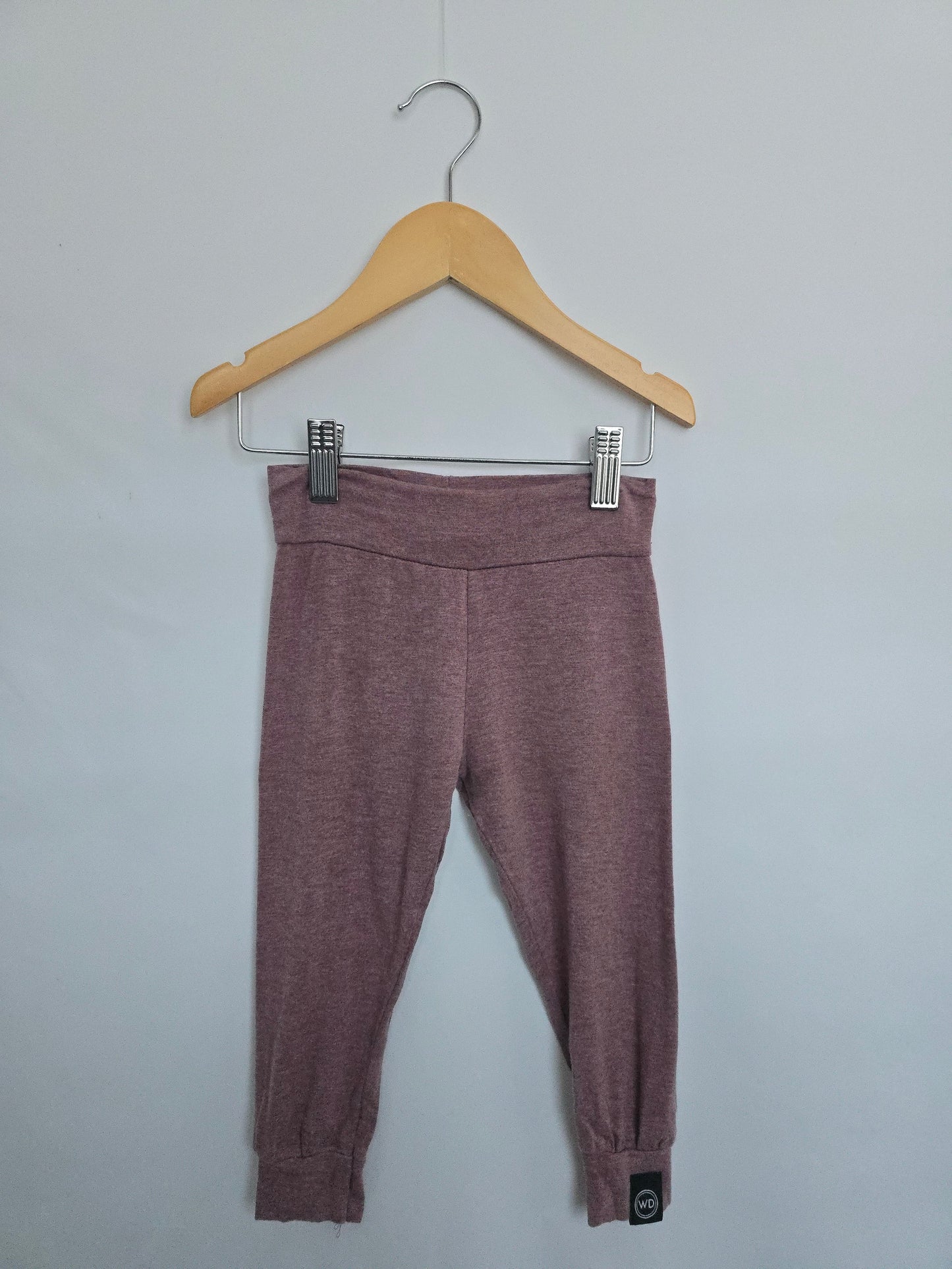 Wooly Doodle Purple Bamboo Pants • 3-4 years