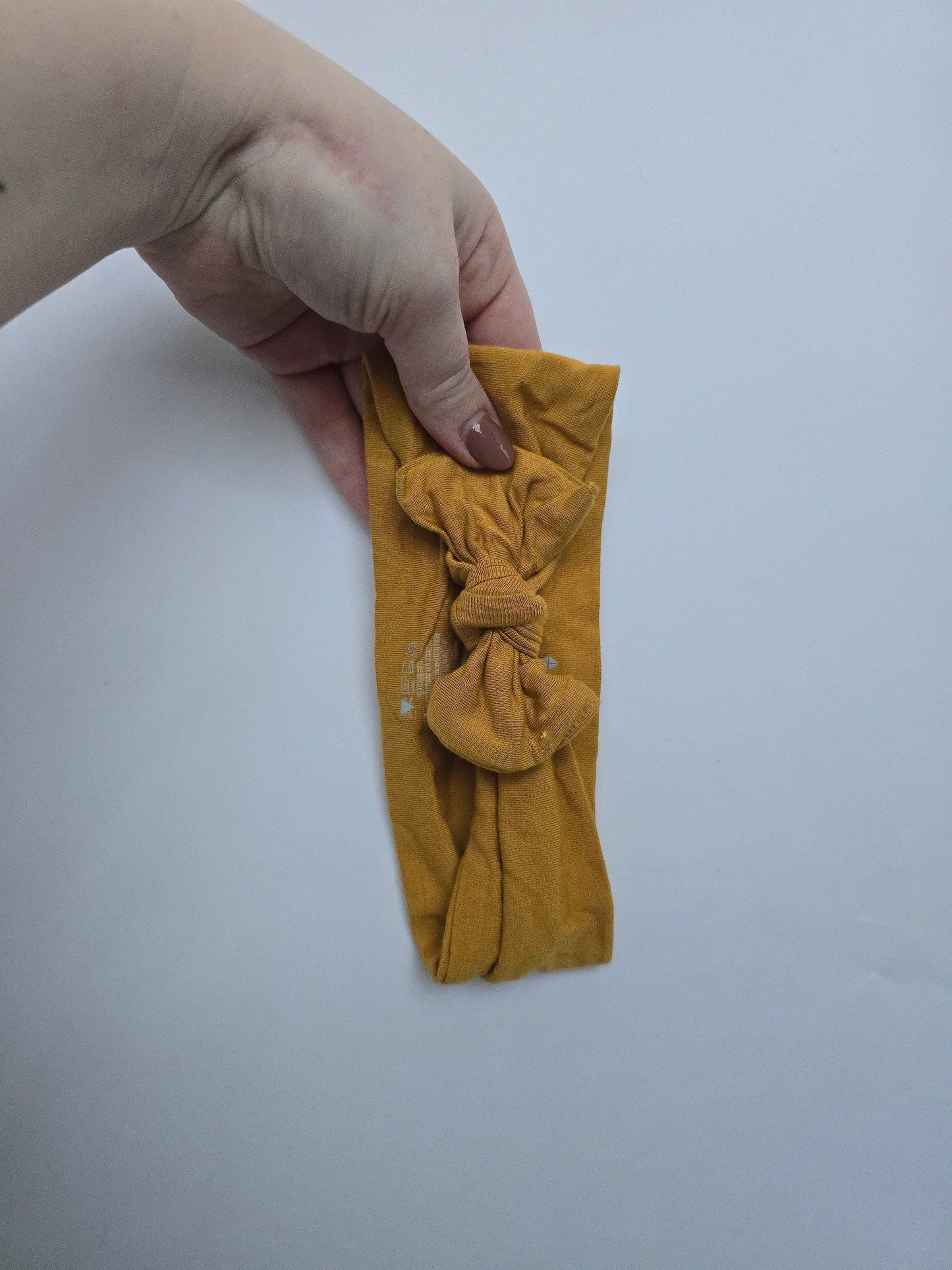 Kyte Mustard Knotted Headband • 0-3 months