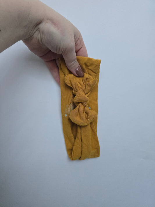 Kyte Mustard Knotted Headband • 0-3 months