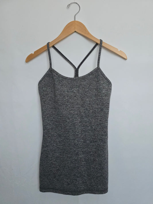 Lululemon Charcoal Nulu Tank • Small (6)