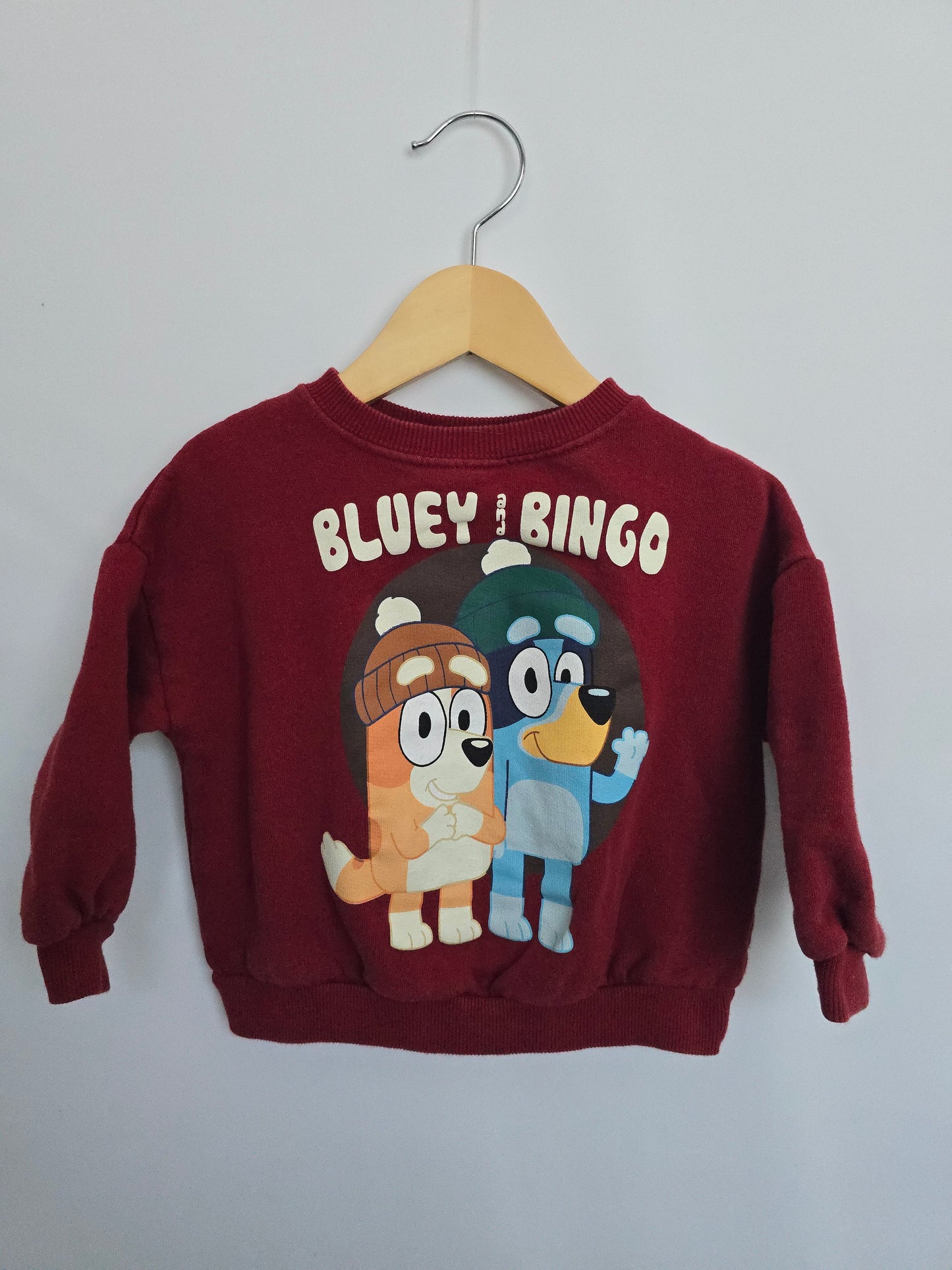 Zara Bluey Crewneck • 2-3 years