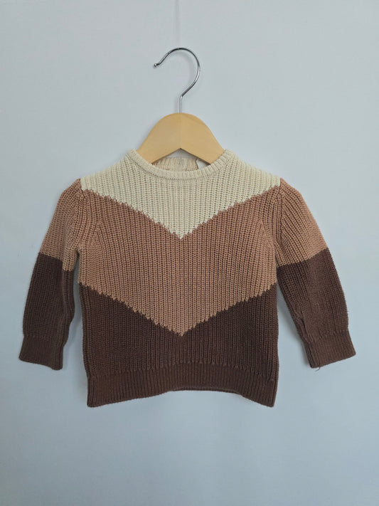 H&M Knit Crewneck • 6-9 months