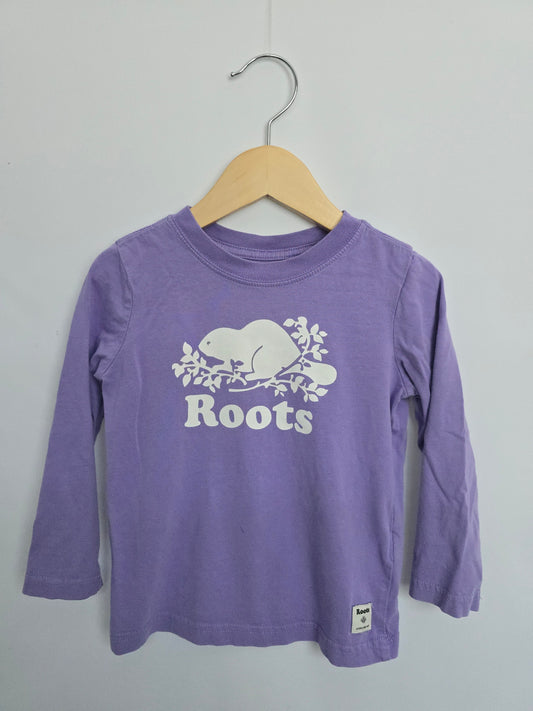 Roots Purple Long Sleeve Shirt • 3 years