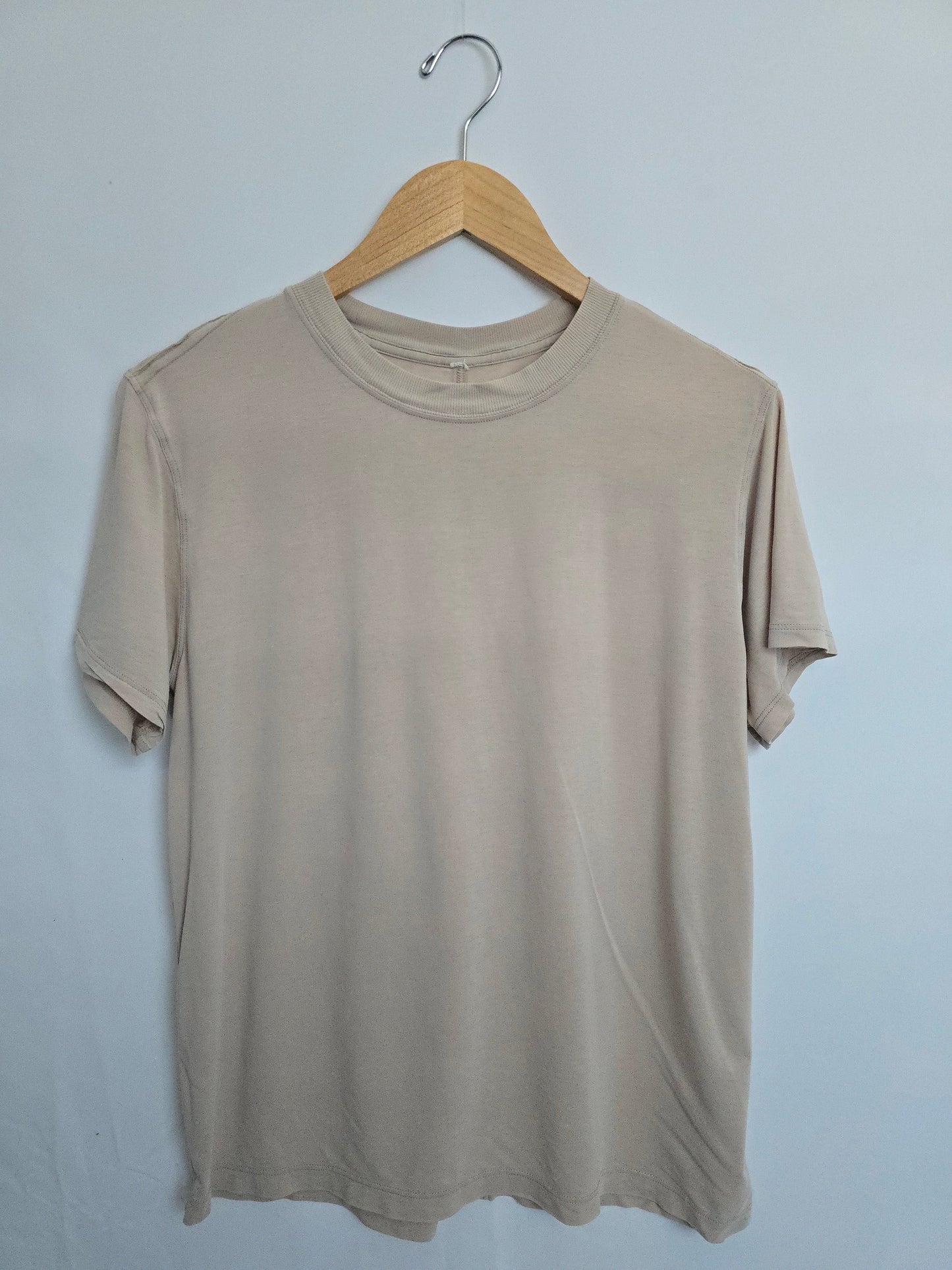 Lululemon Tan All Yours T-shirt • 12 Large