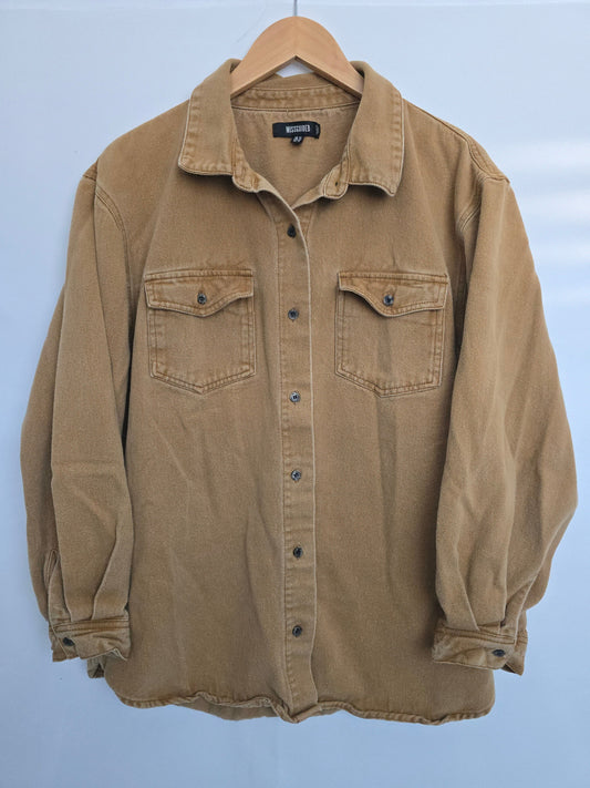 Missguided Denim Shirt • X-Large