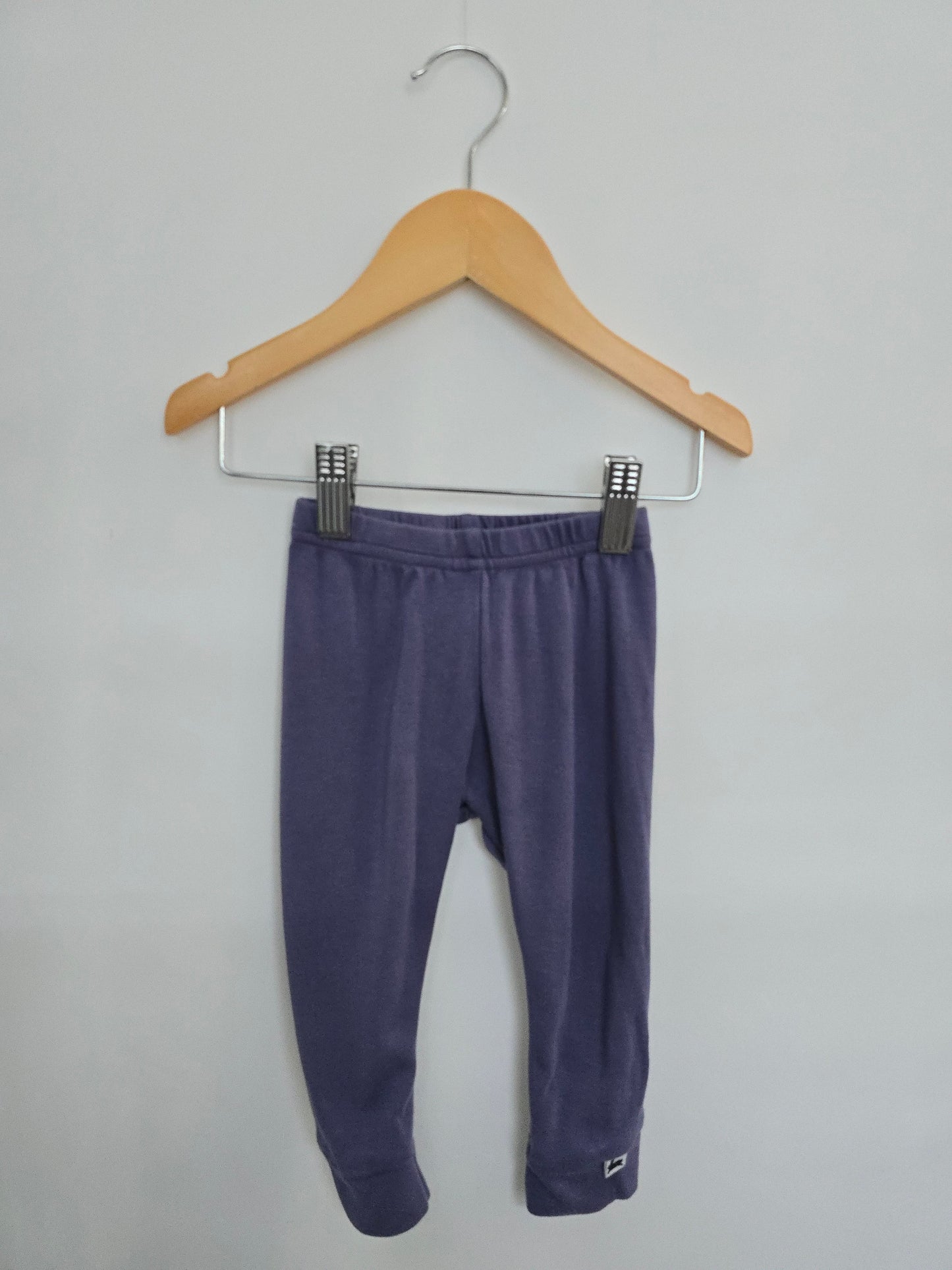 Little & Lively Purple Leggings • 6-9 months