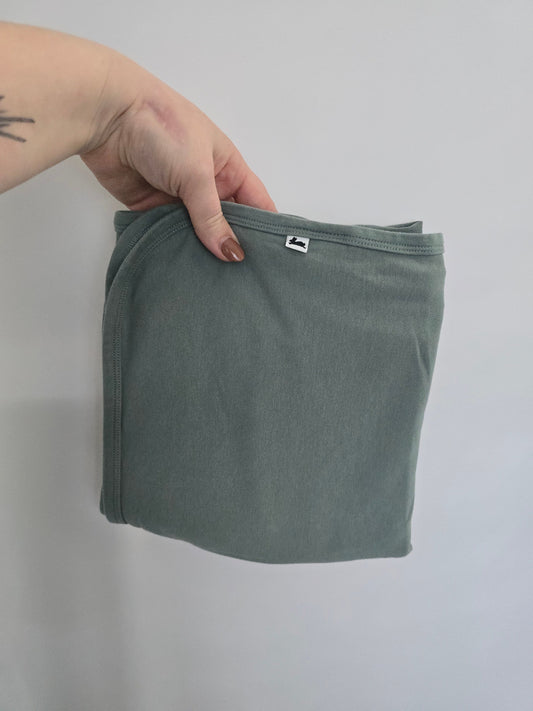 Little & Lively Eucalyptus Swaddle Blanket