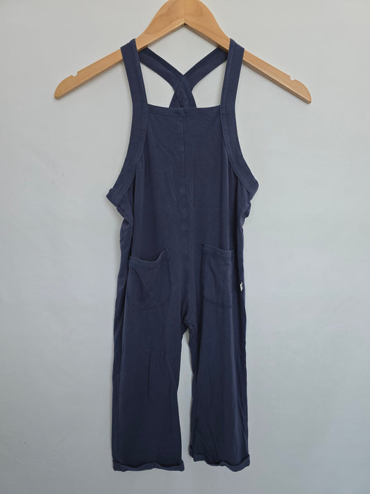 Jax & Lennon Slate Blue Romperalls • 4-5 years