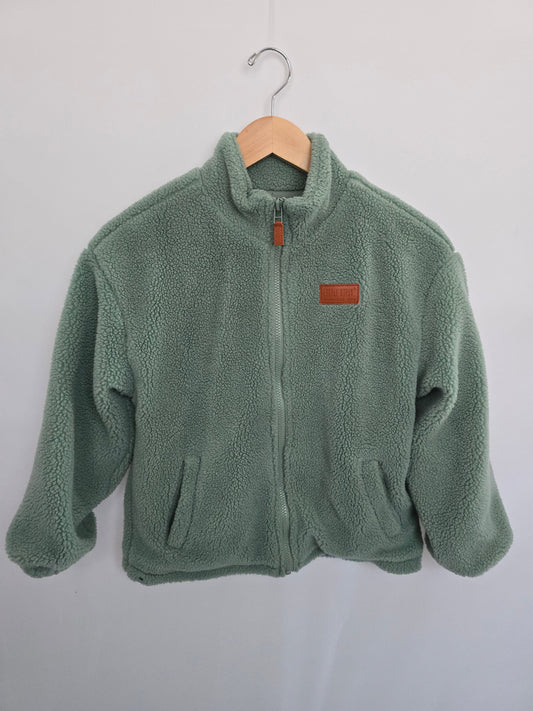 Little Bipsy Sage Green Sherpa • 10 years