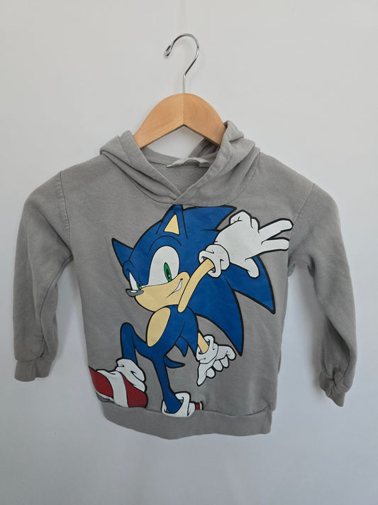 H&M Sonic Hoodie • 4-6 years