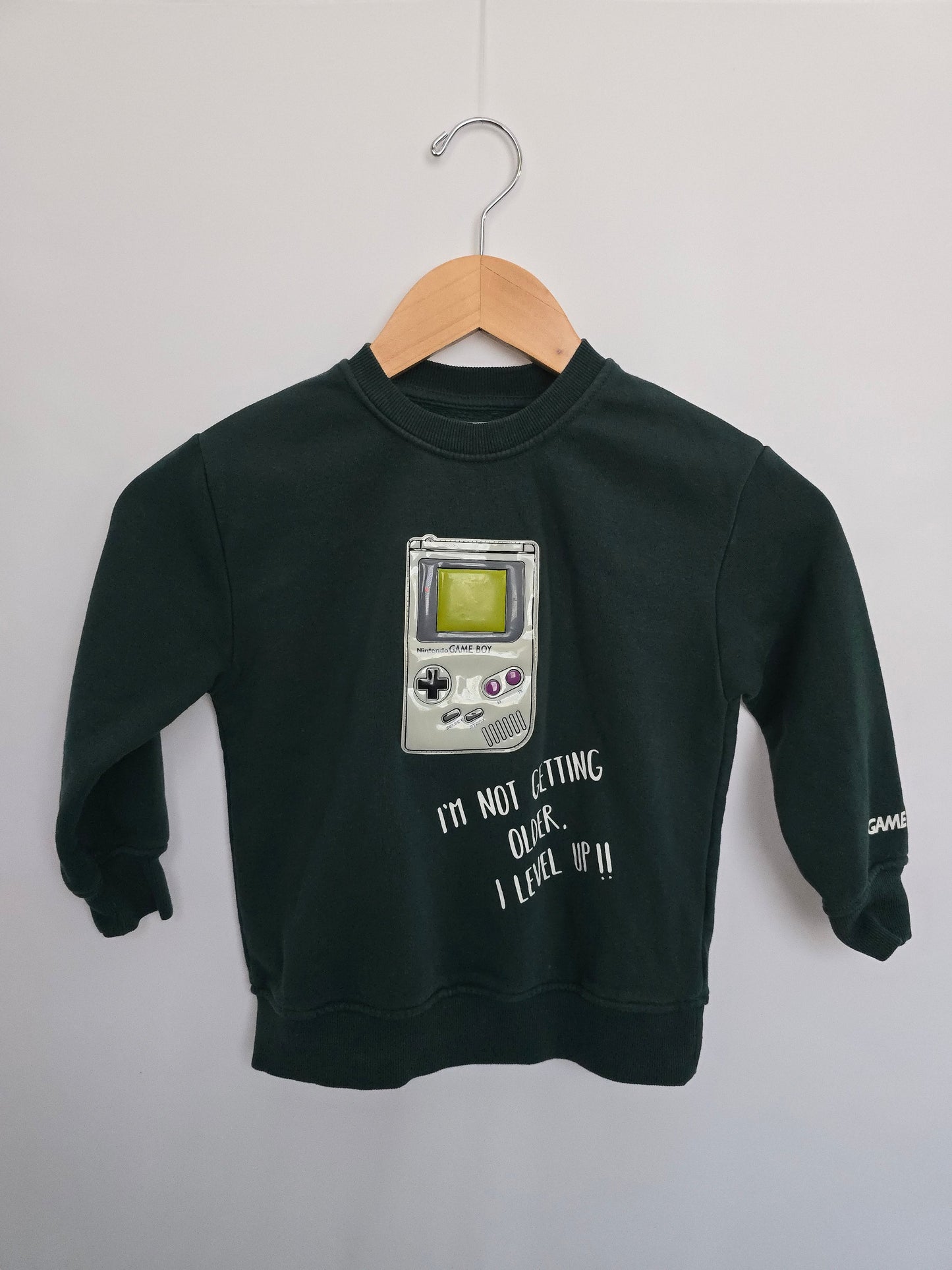 Zara Evergreen Gameboy Crewneck • 6 years