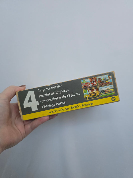 Melissa & Doug 4-12 Piece Puzzles Dinosaurs