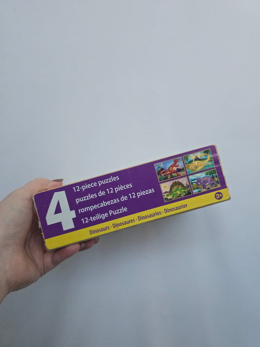 Melissa & Doug 4-12 Piece Puzzles Vehicles