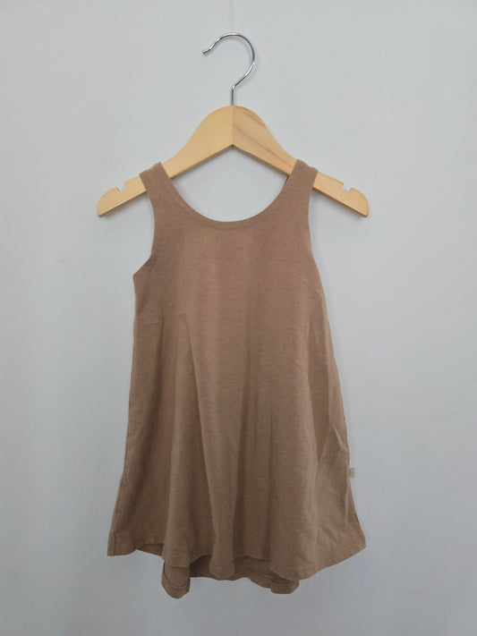 Jax & Lennon Oak Crossback Tank Dress • 12-18 months