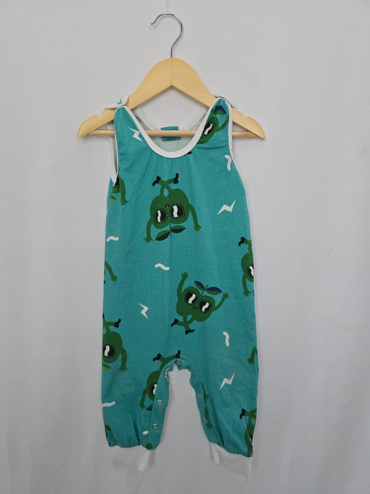 Raspberry Republic Romper • 9 months