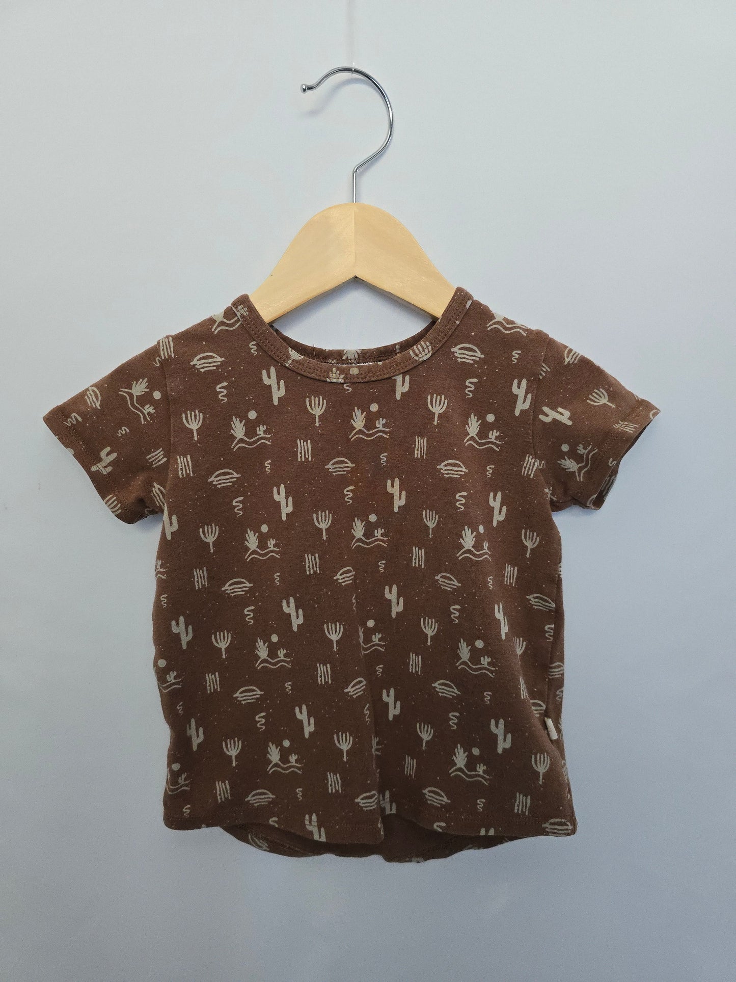 Jax & Lennon Cactus Basic Tee  • 12-18 months