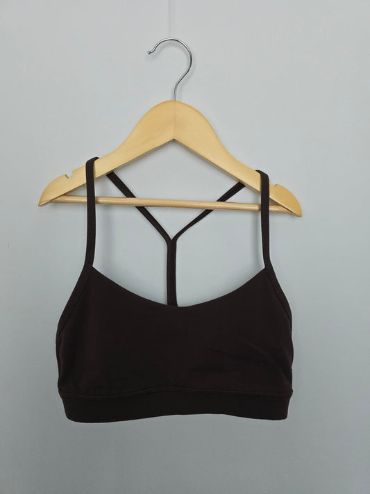 Lululemon Chocolate Nulu Y Bra • X-Small 4