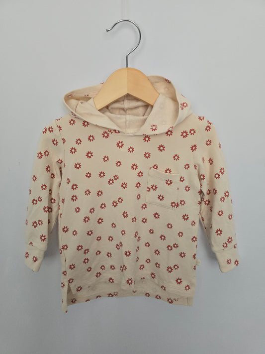 Jax & Lennon Daisies Terry Hoodie • 6-12 months
