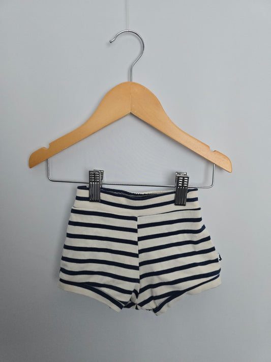 Little & Lively Striped Shorties • 6-12 months