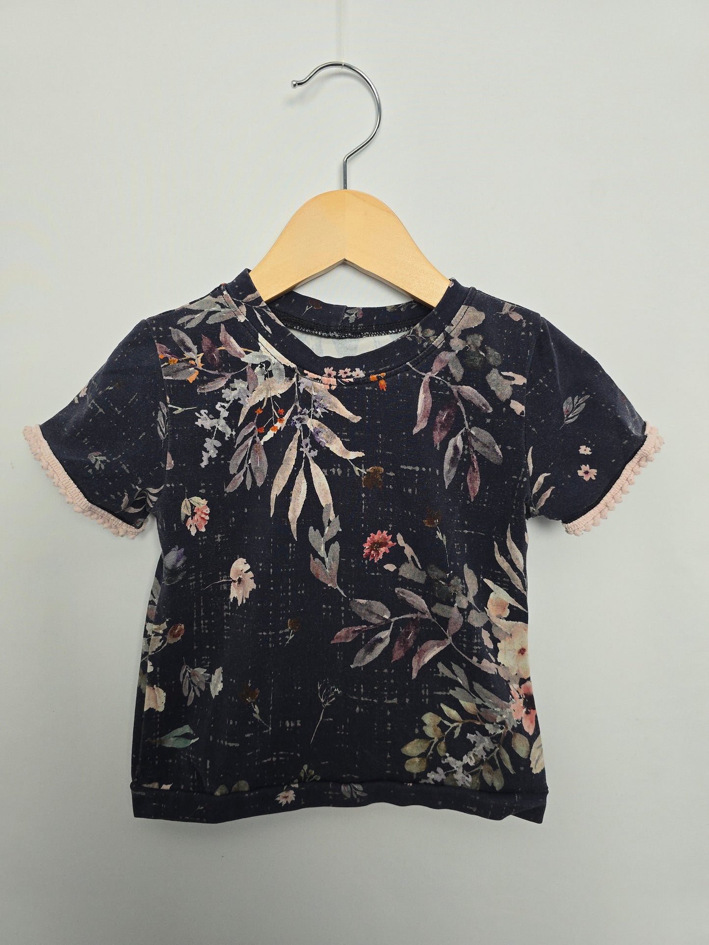 Small Shop Floral Handmade Tee • 2 years