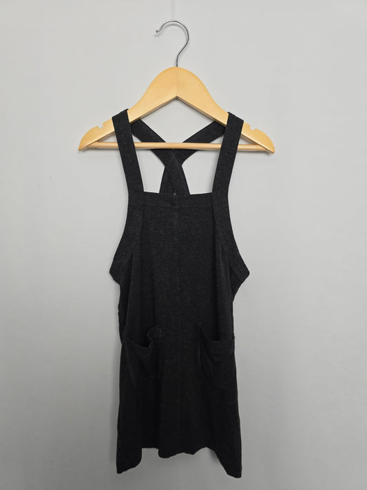 Jax & Lennon Grey Bamboo Jumper Dress • 4-5 years