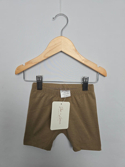 NEW Jax & Lennon Moss Bike Shorts • 12-18 months