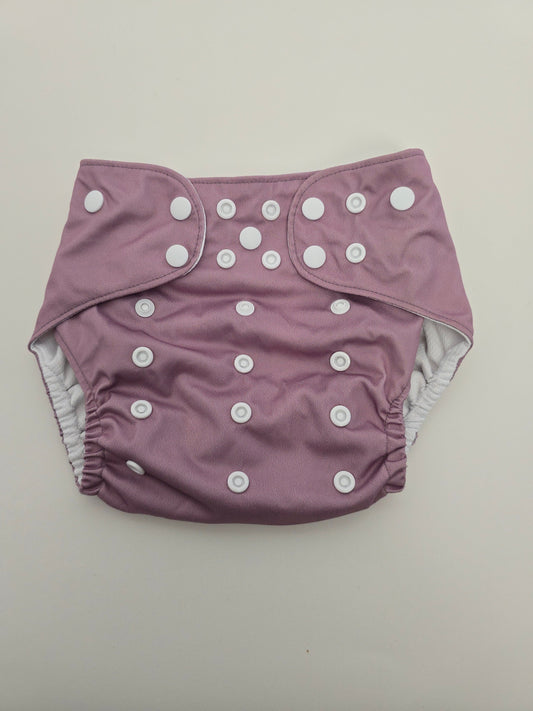Current Tyed Dusty Plum Swim Diaper • One Size