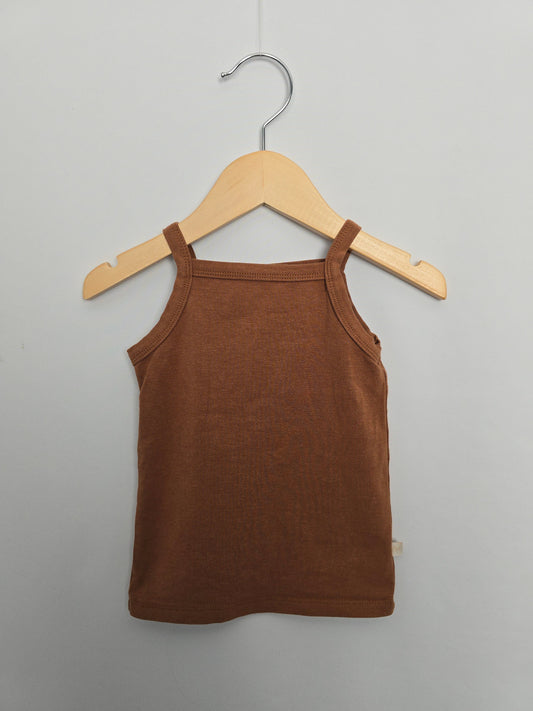 Jax & Lennon Driftwood Fitted Tank • 12-18 months