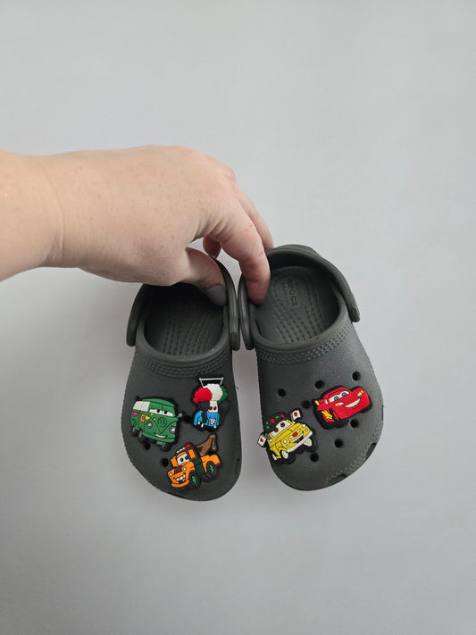 Crocs Grey Pixar Cars • 6C