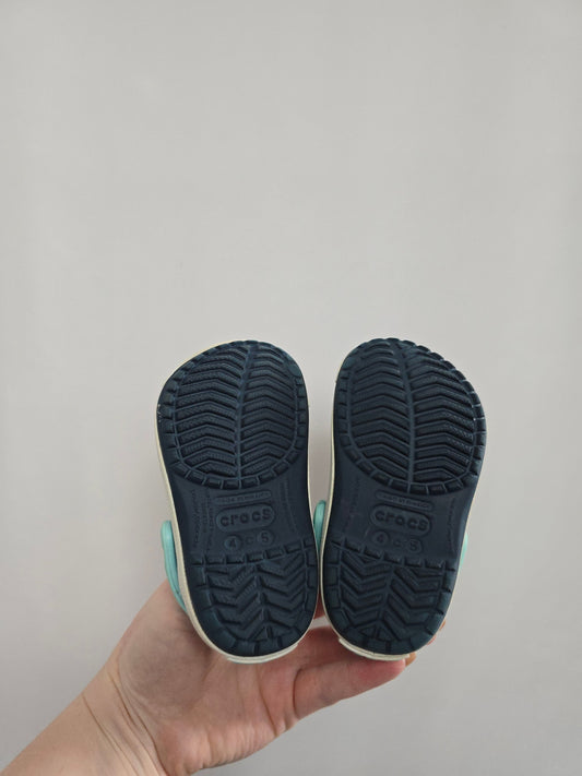 Crocs 2 Tone Blue • 4-5C